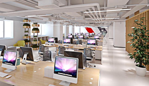 寫字樓廠房裝修多少一平米